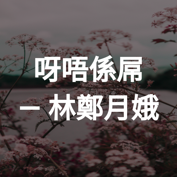 呀唔係屌 ― 林鄭月娥