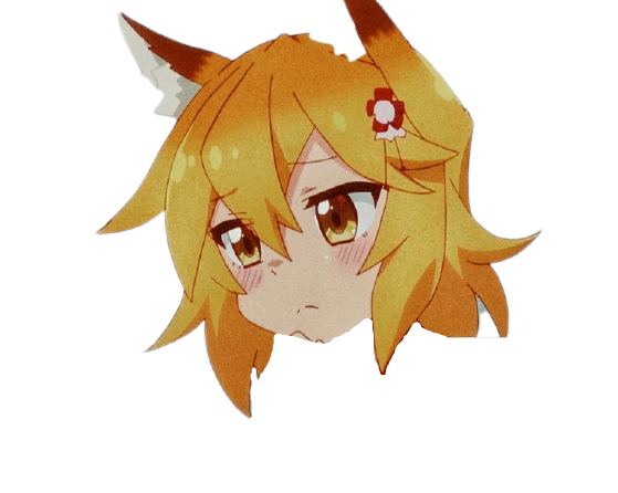 仙狐鬱卒臉 素材資源庫