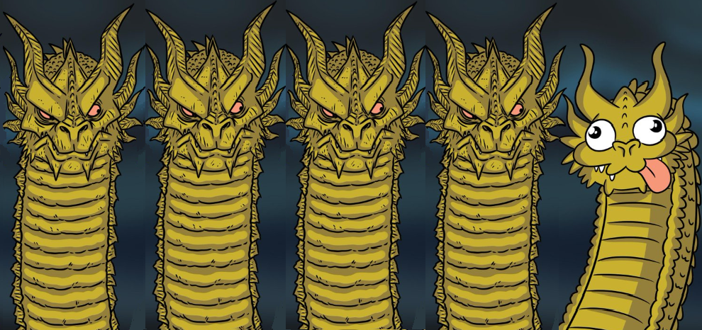 Five-headed Dragon - Meme Generator (Lazy Mode)