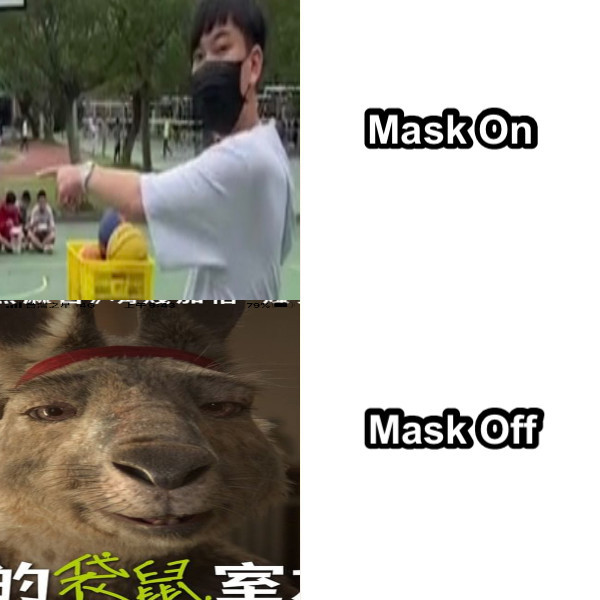 Mask On Mask Off